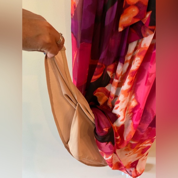 ELIZA J Floral Sleeveless Midi Dress - Picture 7 of 9